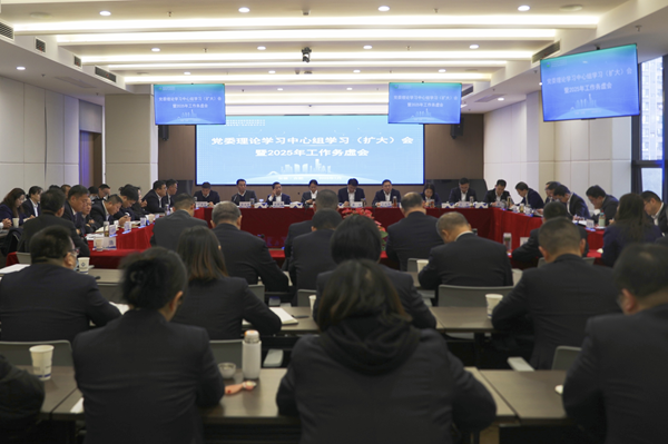 聚焦问题研对策，务虚求实谋发展 pg国际集团等三家公司召开党委理论学习中心组学习扩大会暨2025年工作务虚会